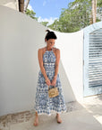 CARA CARA Denise Dress Palm Paisley