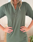 FRANK & EILEEN Emma Dress Nori