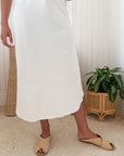 FRANK & EILEEN Emma Dress Vintage White