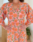 FITZROY & WILLA Soleil Dress Pink/Orange Floral