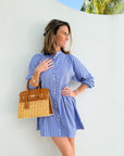 OLIPHANT Avery Dress Merrill Blue