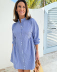 OLIPHANT Avery Dress Merrill Blue