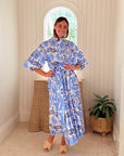 SHERIDAN FRENCH The Every Body Dress Navy Jardin