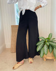 LLEA BLUE Becca Pant Black