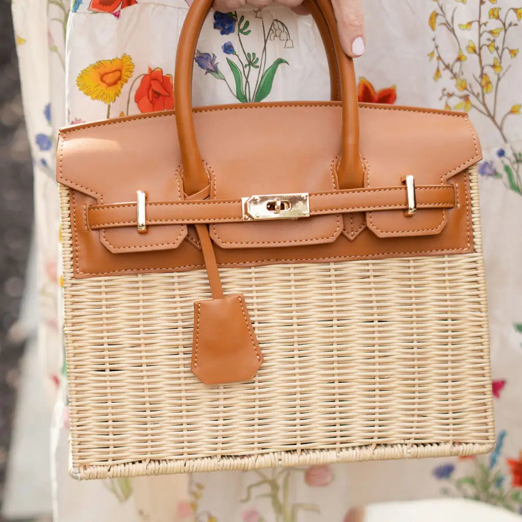 Margot Wicker Handbag