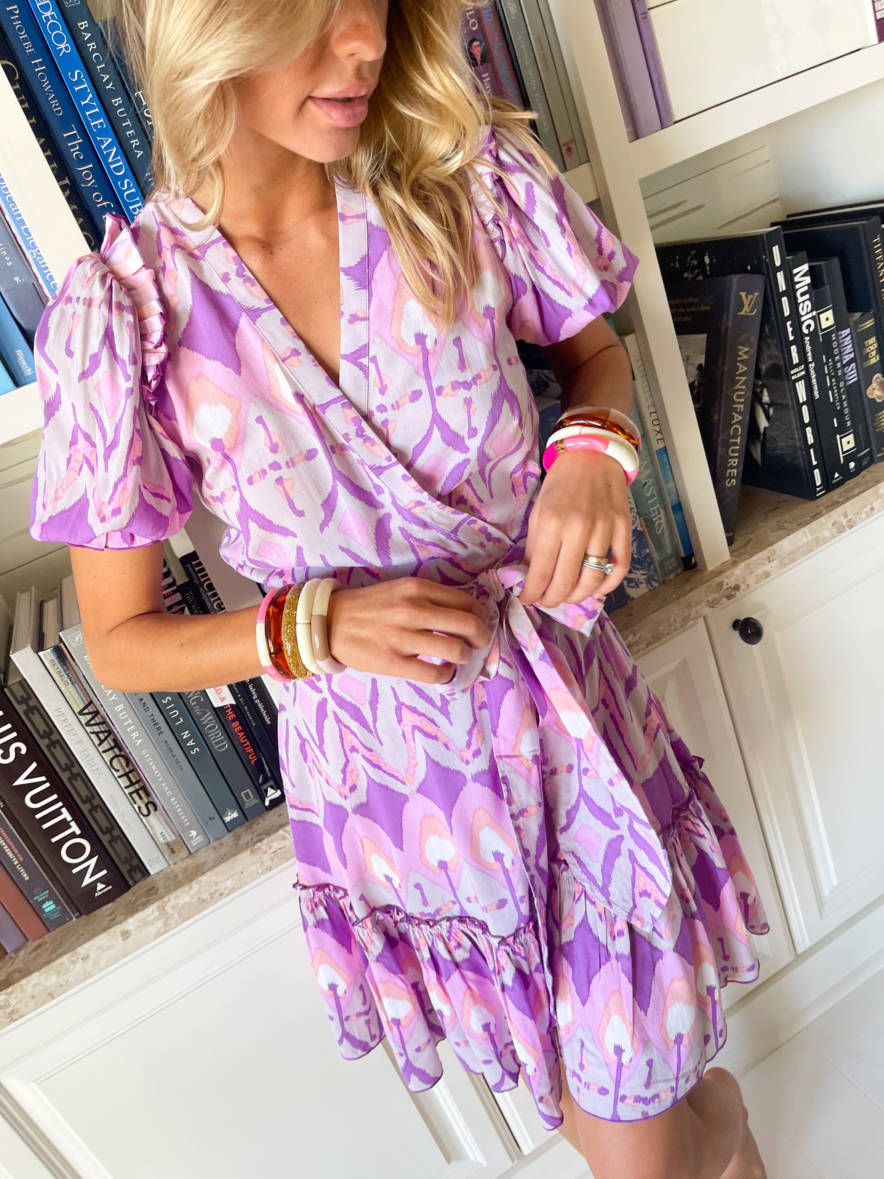 FEATHER &amp; FIND Esme Wrap Dress Magical Creation