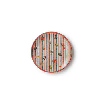 RIFLE PAPER CO. Seaside Melamine Dessert Plate Set
