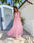 MATILDA'S The Anywhere Dress Marrakech Tile Peony