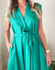 KASIA Nefeli Maxi Dress Basil