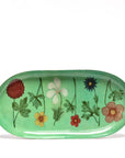 Field of Flowers Oval Enamel Tray
