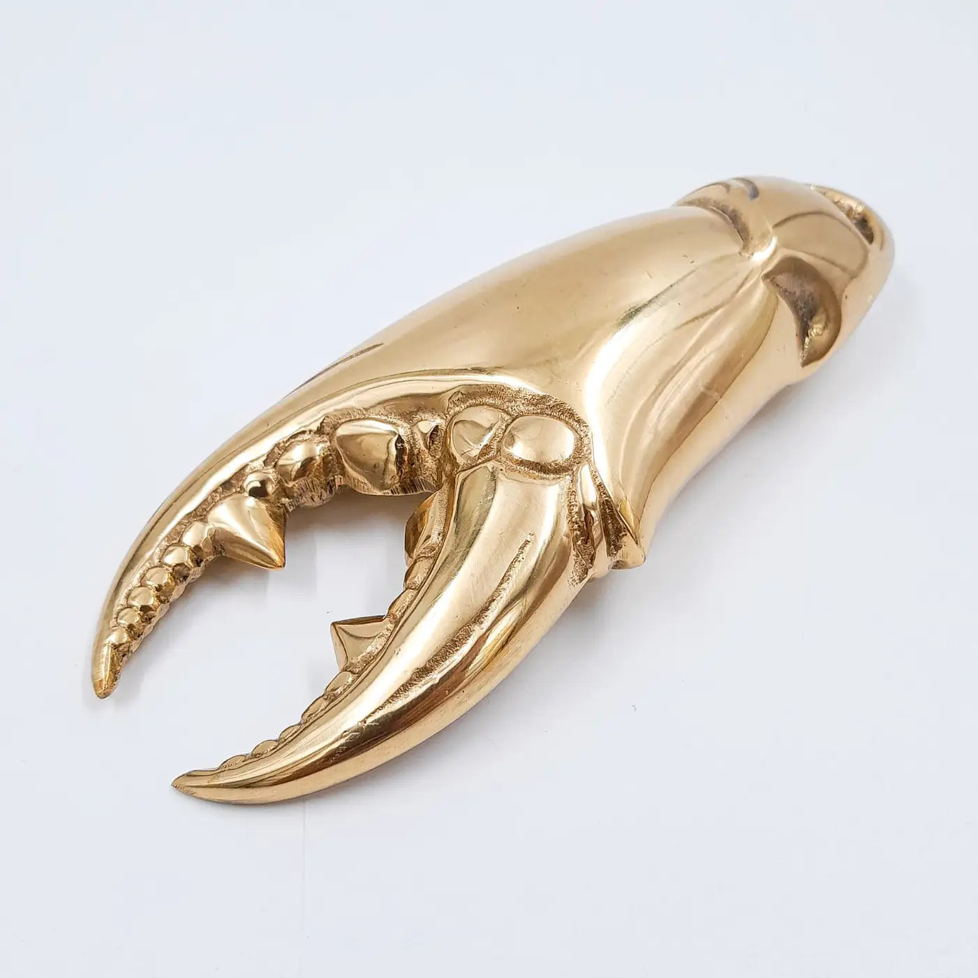 Brass Bottle Opener Crab Claws