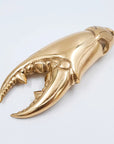 Brass Bottle Opener Crab Claws