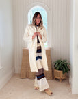 FRAICHE Travel Coat Sweater Ivory