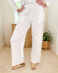 HIHO Mallorca Pant White
