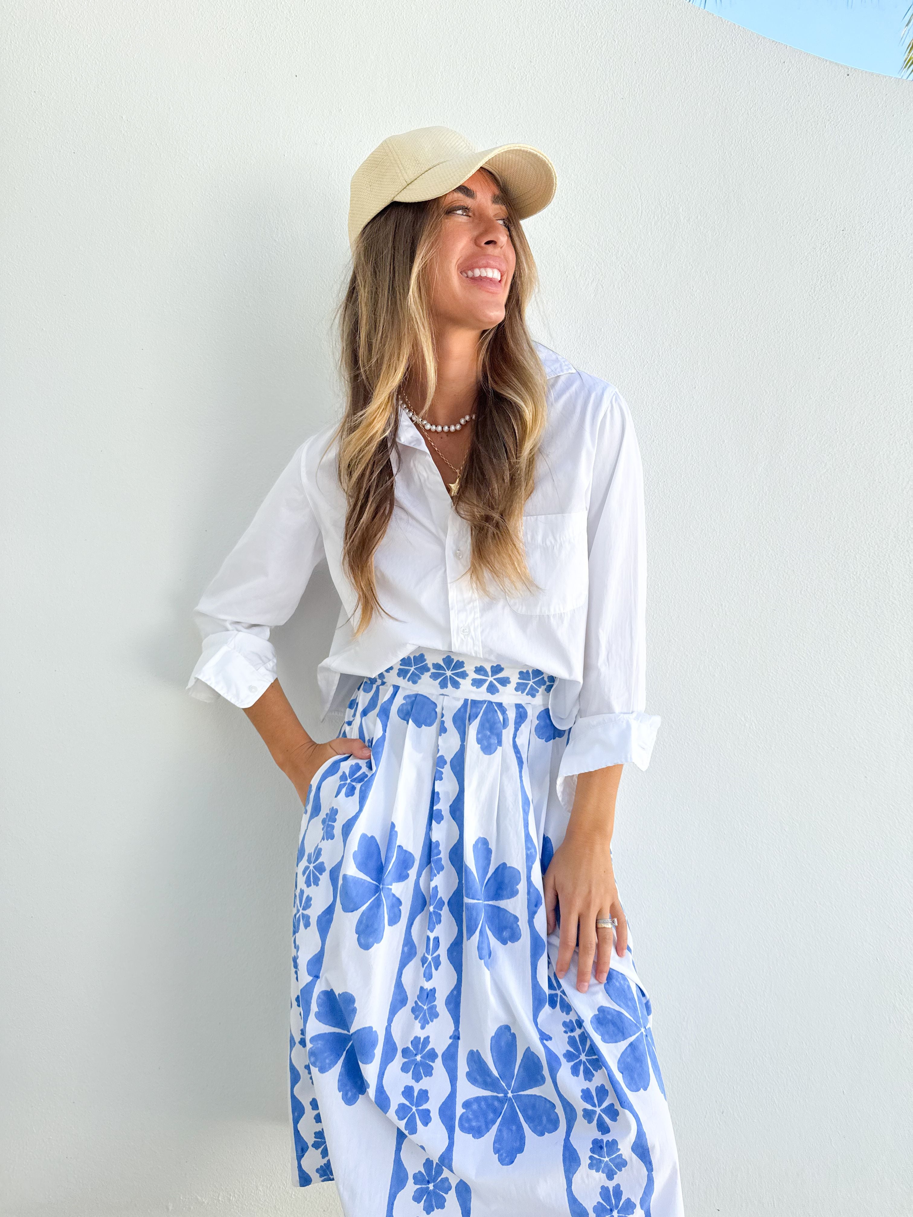 MAREA Carsyn Skirt Sea Dahlia