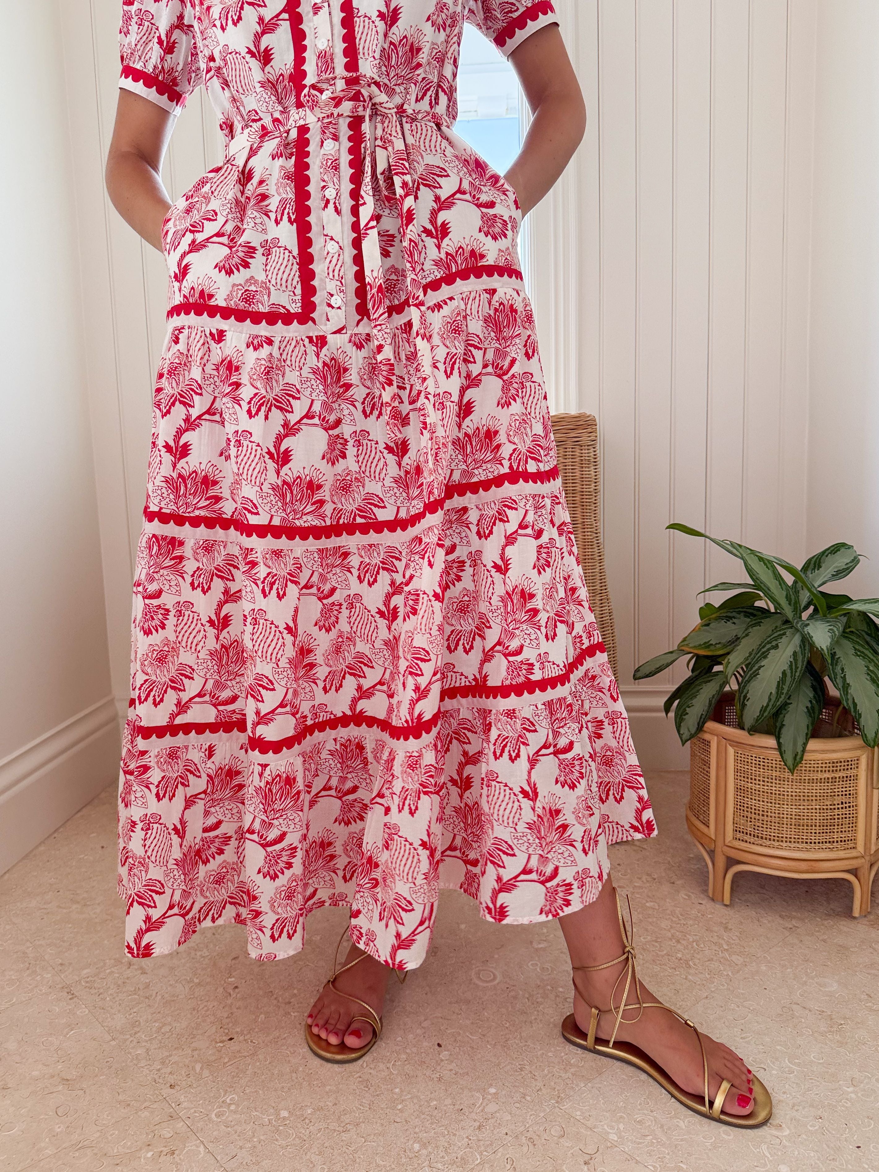 BANJANAN Saylor Dress Lizzie Poppy