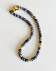 JANE WIN Gumdrop Beaded Necklace Kyanite