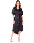 FINAL SALE EMILY MCCARTHY Black Rowan Dress