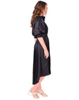 FINAL SALE EMILY MCCARTHY Black Rowan Dress