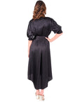 FINAL SALE EMILY MCCARTHY Black Rowan Dress