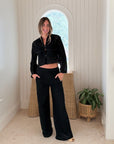GRACE & BARDOT Lacey Jacket Black Lace