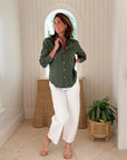 FRANK & EILEEN Barry Button Up Denim Nori