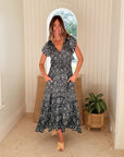 OMIKA Cora Midi Dress Malia Moss