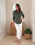 FRANK & EILEEN Barry Button Up Denim Nori