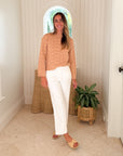 LA PORTE Jenny Cashmere Sweater Camel