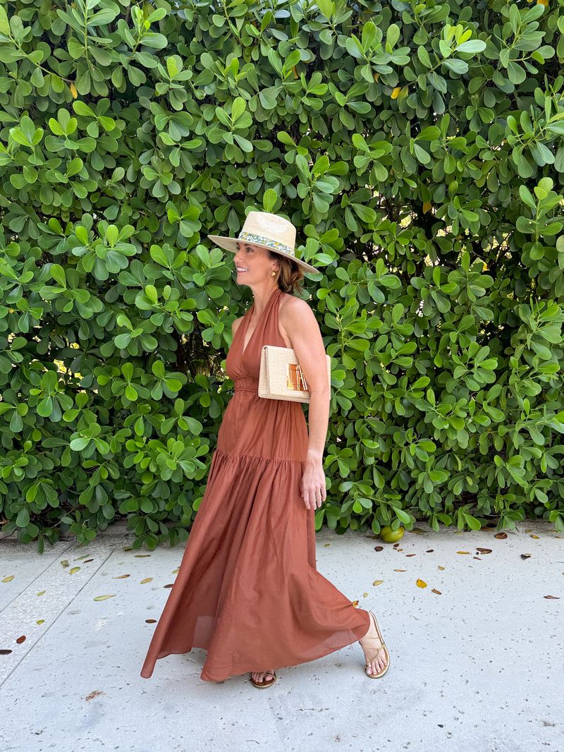 KIVARI Anouk Maxi Dress Mocha