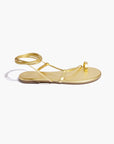 TKEES Jo Sandals Blink Metallic Gold