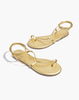 TKEES Jo Sandals Blink Metallic Gold