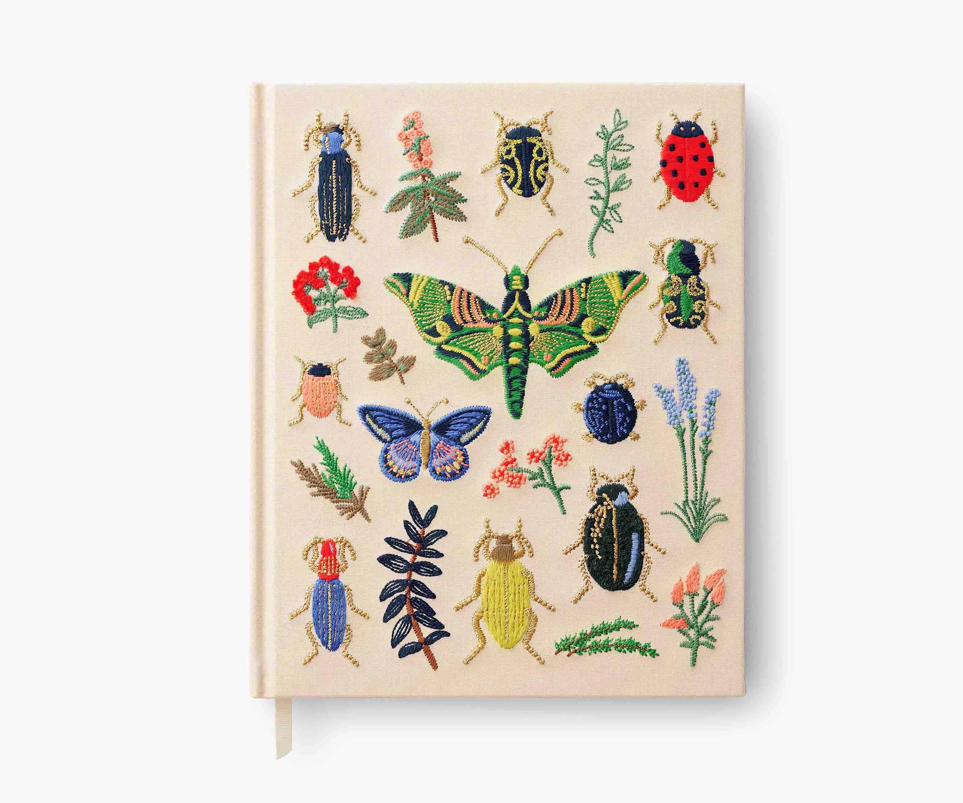 RIFLE PAPER CO. Embroidered Sketchbook Curio