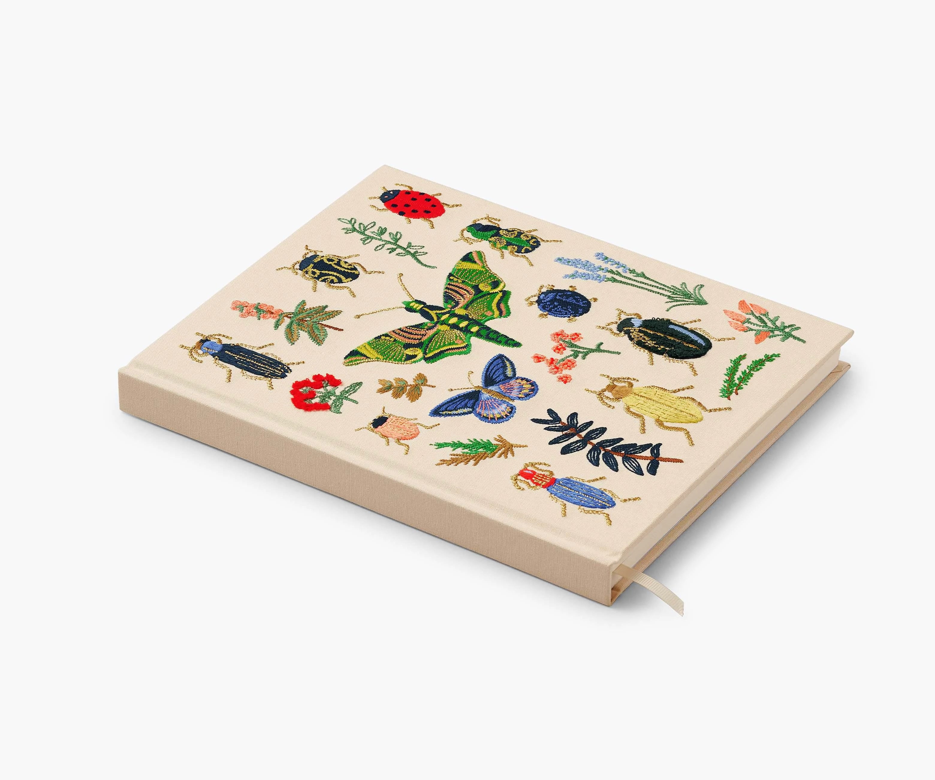 RIFLE PAPER CO. Embroidered Sketchbook Curio
