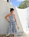 CARA CARA Denise Dress Palm Paisley