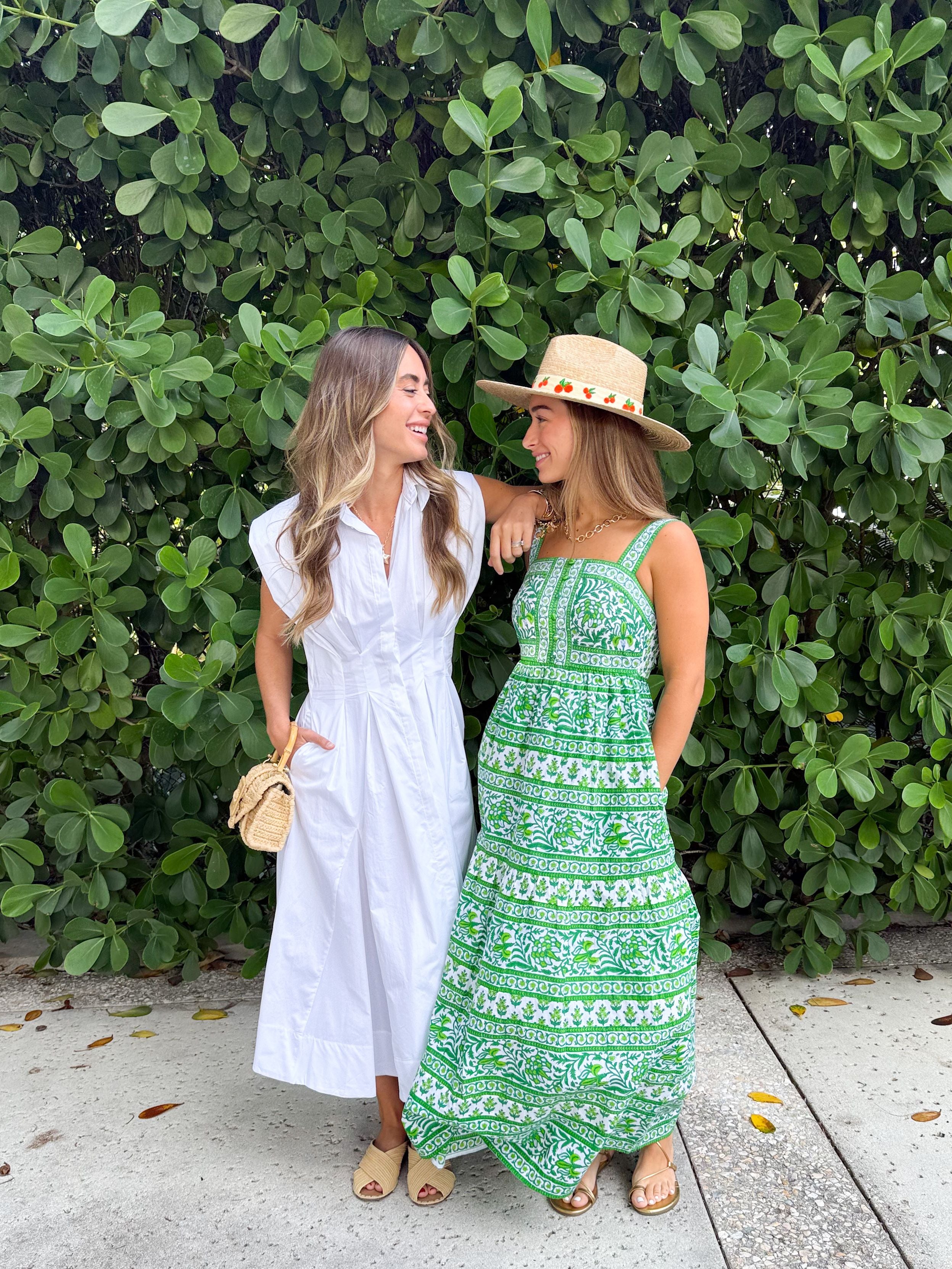 PINK CITY PRINTS Lucia Dress Verdant Botanics PINK CITY PRINTS Lucia Dress Verdant Botanics