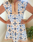 MAREA Lou Cover-Up Blue Cafe Tile