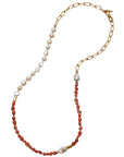 LIZZIE FORTUNATO Porto Covo Necklace in Soleil