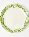 LES OTTOMANS Lily of the Valley Salad Plate 8"-Set/4