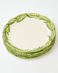 LES OTTOMANS Lily of the Valley Salad Plate 8"-Set/4