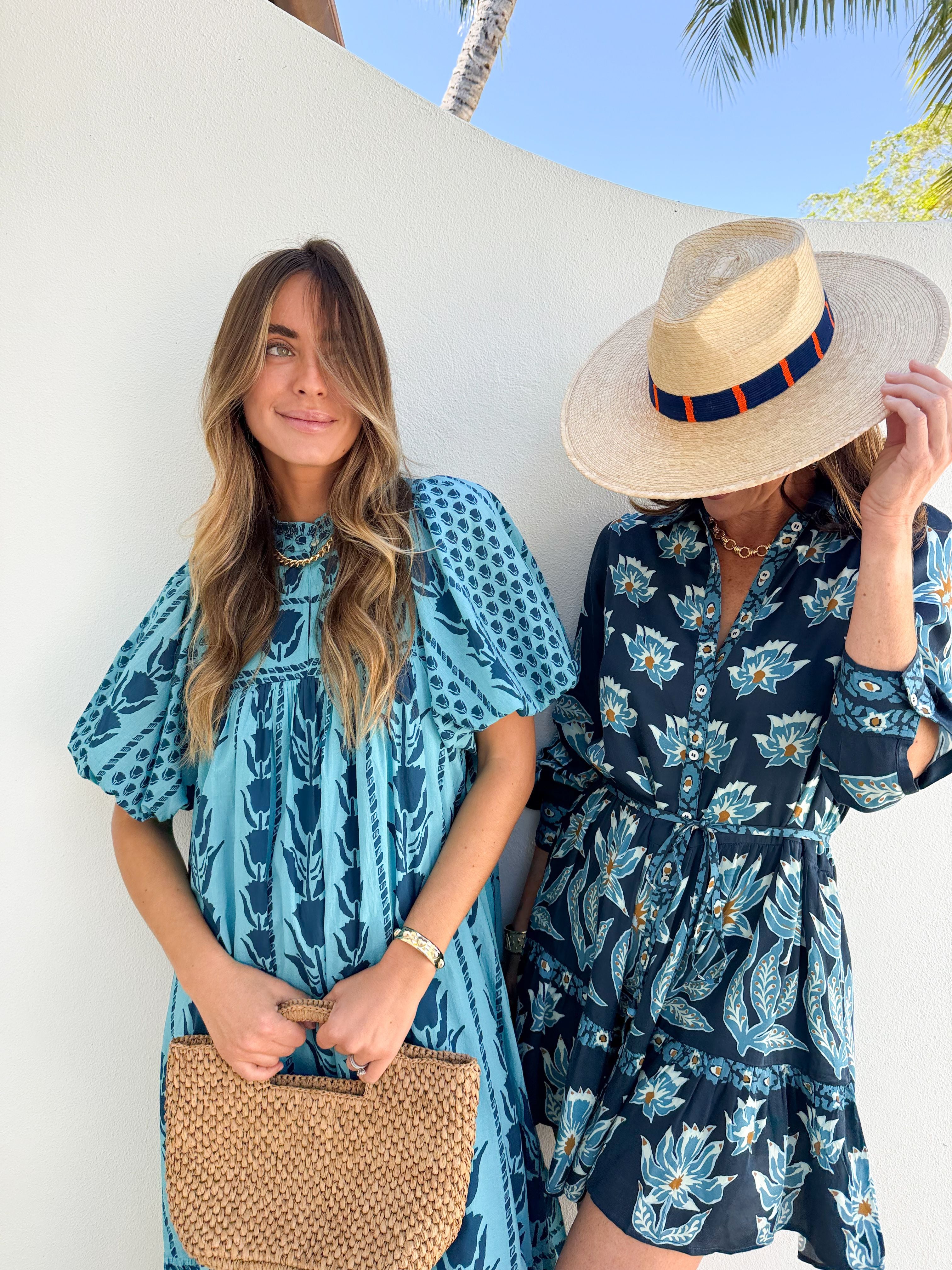 OMIKA Wren Midi Dress Pali Coast – Matilda's Life Style