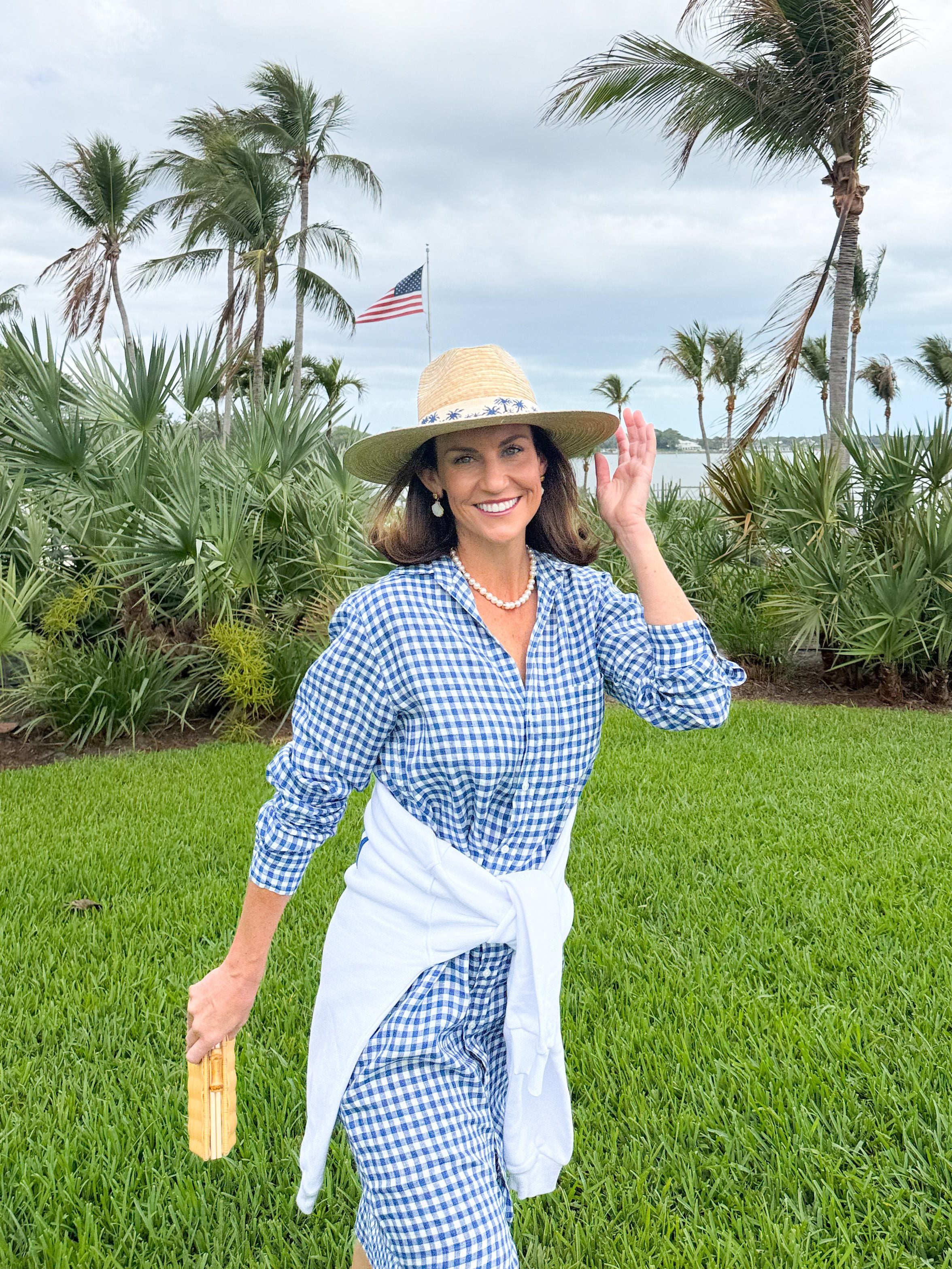FRANK &amp; EILEEN Rory Shirtdress Blue Check