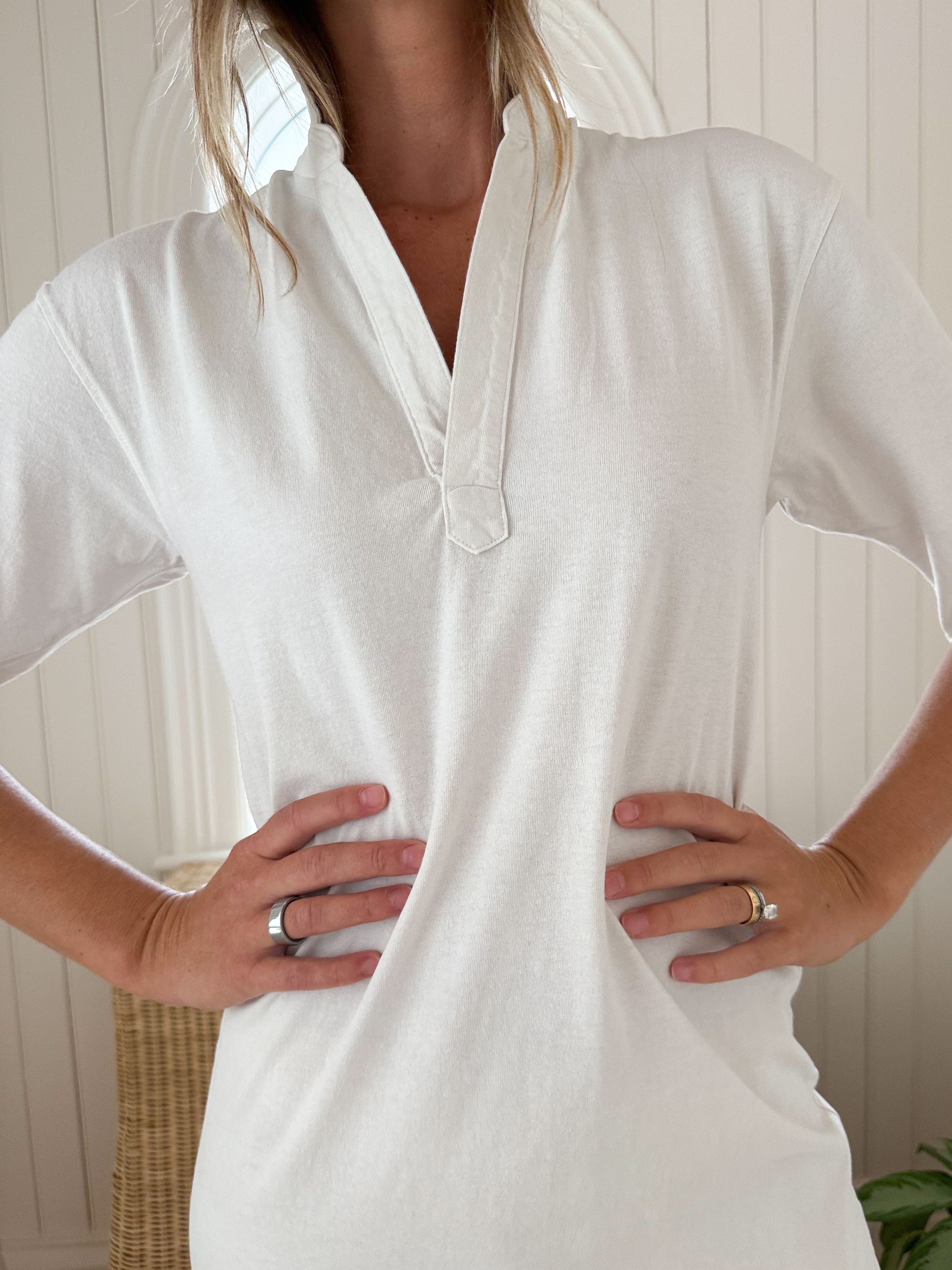 FRANK &amp; EILEEN Emma Dress Vintage White