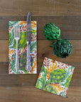 Autumnal Artichoke Cocktail Napkins