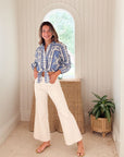 CARA CARA Rumson Top Hudson Scarf Sky