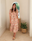 LOLA AUSTRALIA Pacific Dress Tea Rose