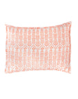 DANA SMALL DESIGNS Sham Flower Row Tangerine