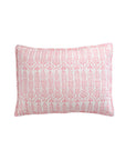 DANA SMALL DESIGNS Sham Flower Row Pink Lotus
