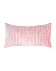 DANA SMALL DESIGNS Throw Pillow Flower Row Pink Lotus