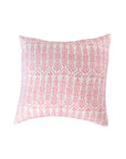 DANA SMALL DESIGNS Throw Pillow Flower Row Pink Lotus